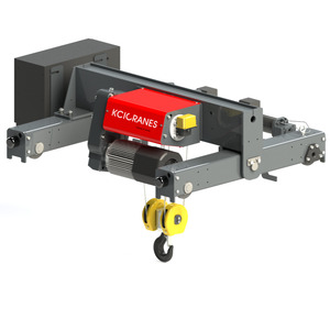 Grue de construction à grande vitesse télécommandée sans fil Palan électrique 110v Wt-750/1500 Palan à double faisceau - Product Image 1