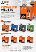 Machine de cintrage automatique d'étriers en acier au carbone haute productivité 380V 220V personnalisée en usine GF20 CNC