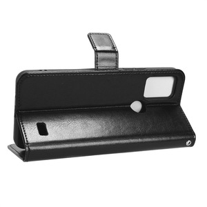 Portefeuille de luxe Crazy Horse en cuir PU, étui à rabat pour <span class=keywords><strong>Vodafone</strong></span> Smart T23 - Product Image 5