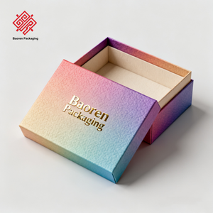 Baoren Blind Rose Flowers Caja plegable Juegos de regalo Baño Año nuevo Caja de regalo para mujeres Embalaje para pequeñas empresas - Product Image 1