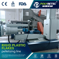 Machine de granulation de flocons de PEHD, PS, PP Polytec Regrind 500 kg/h