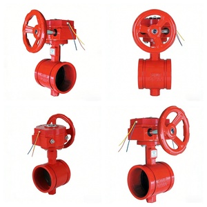 Vanne de signalisation rainurée DN65 à DN250, avec joint souple pour raccord anti-incendie, alignement central - Product Image 3