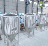 Fermenteur à bière conique isolé en acier inoxydable de 5000 L, cuve de fermentation pour brasserie artisanale