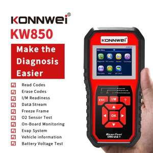 Actualice libremente las herramientas de diagnóstico KONNWEI Obd2 KW850 EVAP I/M Escanner Automotriz para automóviles universales - Product Image 3