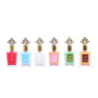 Veyes Private Label W1379-6 – Lot de 6 mini-eaux de parfum naturelles en spray de 25 ml, parfum laitier arabe pour femme – Vente en gros