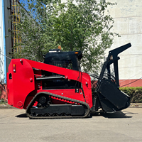 Minipala cingolata diesel CE EPA da 75 CV 100 CV con mulcher forestale, capacità di carico 1000 kg 1200 kg