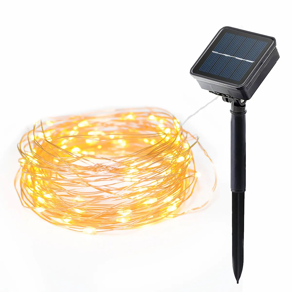 LED Outdoor Solar Lamp String Lights 100/200 LEDs Fairy Holiday Christmas Party Solar Garden Waterproof led Solarストリングライト