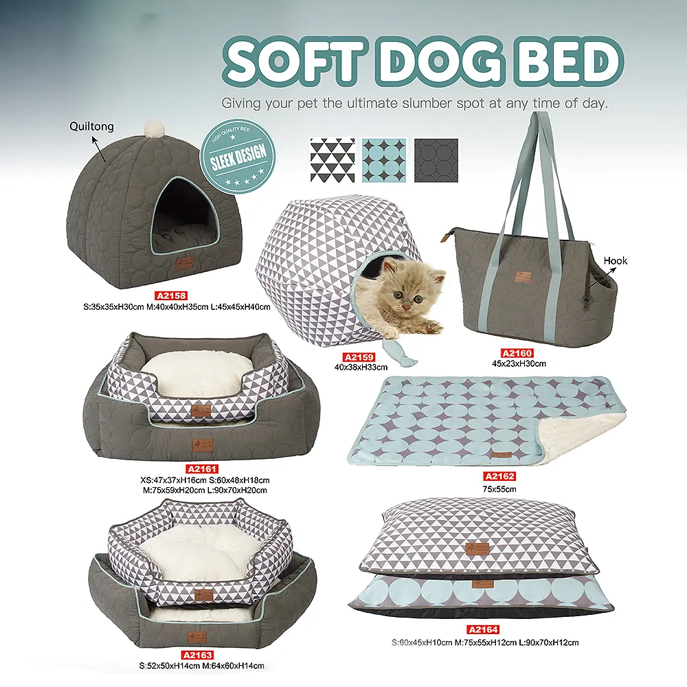 Fabricante al por mayor diseño personalizado perro cama bolsa de mascotas proveedores