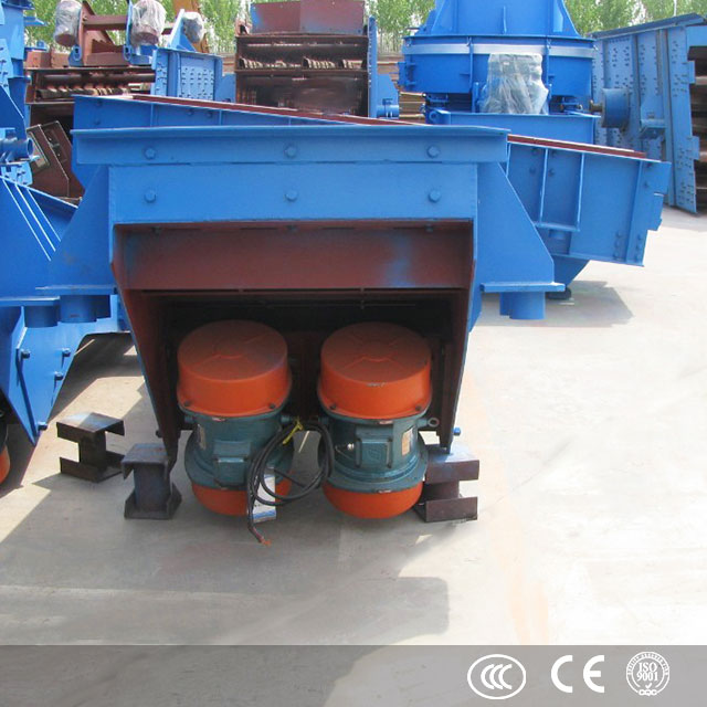 China's Cheap 120tph Quarry Rock Vibrating Feeder GZD Electric Motor Powered for Construction Industries