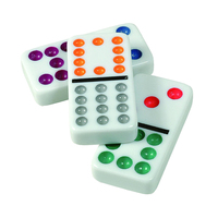 Fabricants profession mexicain en gros acrylique double quinze jeu dominos