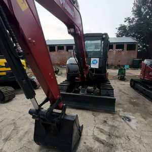 รถขุดขนาดเล็ก 5.5 ตัน ยี่ห้อ Yanmar รุ่น Vio55 Vio55-5B มือสอง ผลิตในญี่ปุ่น ขายในราคาถูก - Product Image 4