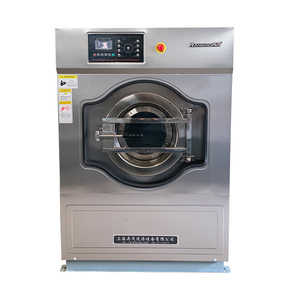 25Kg Elektrische Roestvrijstalen Industriële Commerciële Volautomatische Wasmachine <span class=keywords><strong>Extractor</strong></span> - Product Image 1