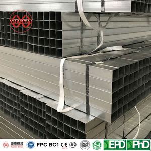 20x20 25x25 40x40 50x50 <span class=keywords><strong>60x60</strong></span> 20x40 40x60 150x150 profilés en <span class=keywords><strong>acier</strong></span> à section creuse tuyau en <span class=keywords><strong>acier</strong></span> galvanisé - Product Image 4