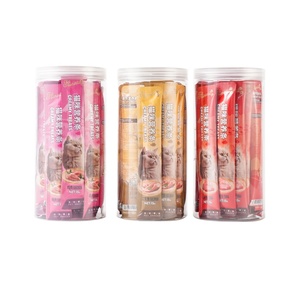 Complément alimentaire <span class=keywords><strong>pour</strong></span> chats à base de viande biologique Bandes d'aliments humides nutritifs Friandises sans danger <span class=keywords><strong>pour</strong></span> les chats - Product Image 1