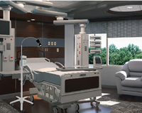 Lampe d'examen médicale chirurgicale LED 12W de haute qualité, type col de cygne ENT, mobile, certifiée TUV, luminosité réglable, spot