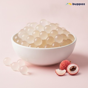 ลิ้นจี่ Popping Boba ไต้หวันฮาลาลไข่มุกฮาลาลมันสำปะหลังฮาลาล - Product Image 2