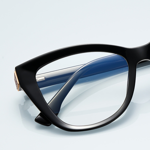 Modèle 2276 Montures de lunettes œil de chat pour femme Monture de lunettes tendance pour <span class=keywords><strong>myopie</strong></span> Monture optique Stock prêt Optik Lunettes décoratives - Product Image 6