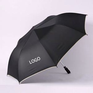 Paraguas Plegable Moderno de 2 Pliegues con Logotipo Personalizado OEM, Automático, Portátil, para Motocicleta, Protección Solar, Lluvia y Viento, 190T Pongee - Product Image 2