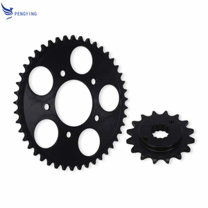 1 jeu de pignons de chaîne avant et arrière et chaîne DID pour Honda Steed Steed400 Steed600 400 600 Accessoires de <span class=keywords><strong>moto</strong></span> - Product Image 1