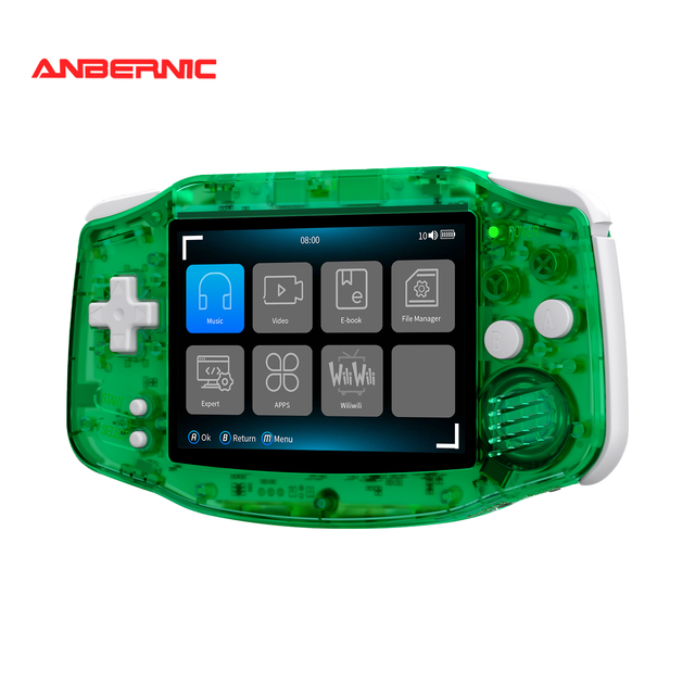 Anbernic RG34XX Handheld Game Console 64-bit Linux System 3.4" IPS 32GB Memory Card Retro Video Game Player Portable Consol