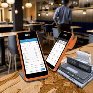 หน้าจอสัมผัส<span class=keywords><strong>4</strong></span>แกน5.45นิ้วแบบบลูทูธอุปกรณ์ลงทะเบียนเงินสดแบบพกพาแอนดรอยด์11 - Product Image 1