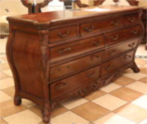 Coiffeuse en bois massif avec miroir, Table de toilette Style américain Antique, accessoires de chambre à coucher, meubles de maquillage GH35 - Product Image 3