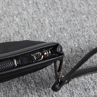 Sacs à main en cuir PU de haute qualité pour hommes pochette pochette pour hommes avec logo pour hommes