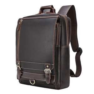 Bolso de mano pequeño extremo superior Real Buffalo Mochila de cuero portátil paquete - Product Image 1