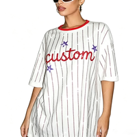Nouvel arrivage de robe t-shirt à col rond et à paillettes surdimensionnées robe t-shirt à paillettes en coton doux avec strass scintillants logo personnalisé robe pour femmes