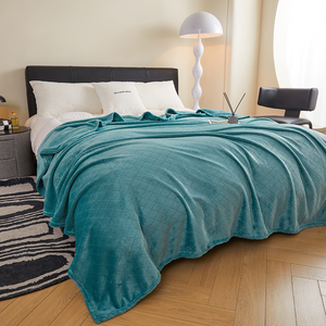 En Stock bas quantité minimale de commande Logo <span class=keywords><strong>personnalisé</strong></span> 5 couleurs couverture pour l'hiver flanelle polaire couverture chauffante pour la <span class=keywords><strong>famille</strong></span> - Product Image 4