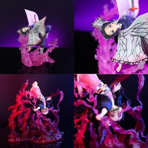 Figurine de bureau en plastique à l'échelle 1/60, modèle de papillon volant Ninja avec effets spéciaux, scène ODM, jouet en gros - Product Image 5