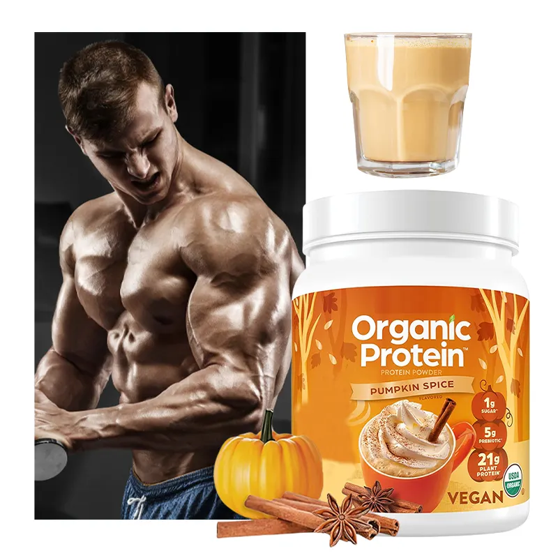OEM Sports Nutrition Plant Based Protein Powder Pumpkin Seed Organic Protein Powder Dropshipping