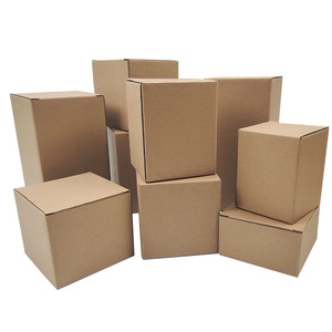 Caja de Embalaje de Cartón Corrugado Reforzado de Tres Capas Daolin, Tipo E, Cuadrada, Personalizable con Logotipo Impreso, para Logística General - Product Image 1