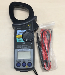 Nuevo Medidor de Corriente Digital Kyoritsu 2003A, Corrientes de hasta 2000A, Resolución Mínima 0.1A - Product Image 4