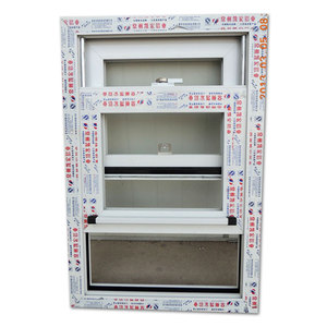Prix d'usine bon marché Fenêtre personnalisée Fenêtre à guillotine double/simple Fenêtre en <span class=keywords><strong>PVC</strong></span> - Product Image 6