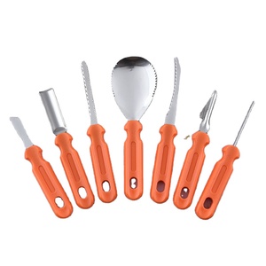 โรงงานขายส่งเครื่องมือแกะสลักผักผลไม้สแตนเลสพร้อมที่จับ pp - Product Image 1