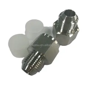 מחיר מפעל סיטונאי 60 תואר איטום משטח נירוסטה 304 Fittngs צינור 1/4 משותף מסתובב - Product Image 1