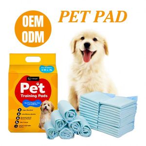 โรงงาน OEM ODM ขายส่งแผ่นรองซับฉี่สัตว์เลี้ยงแบบใช้แล้วทิ้ง 5 ชั้น ซึมซับปัสสาวะ กันน้ำ - Product Image 1