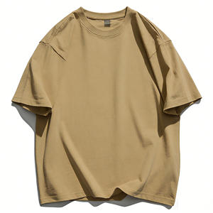 Camiseta Oversize para Hombre, 100% Algodón, Serigrafiada, Estilo Vintage, Ecológica, de Alta Calidad, Suave, Manga Corta, Casual, Streetwear - Product Image 3