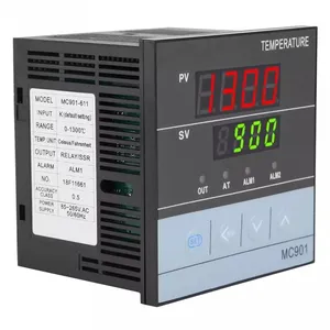 Termometro MC901 digital PID temperature controller K type PT100 sensor input relay SSR output