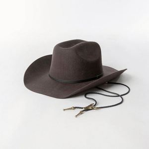 Wholesale High Quality Dallas Cowboy <b>Hats</b> Vintage Western Leather <b>Bands</b> Sombrero 100% Wool Unisex Outdoor Travel Party Fishing - Product Image 5