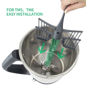 Mélangeur, <span class=keywords><strong>spatule</strong></span>, grattoir, agitateur pour Bimby Vorwerk <span class=keywords><strong>Thermomix</strong></span> TM6 TM5, accessoires pour robot culinaire, mixeur, blender - Product Image 3