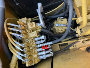 Excavadora rotativa de registro Caterpillar 307D de alto rendimiento, pintura Original usada, Motor de núcleo de excavadora sobre orugas Cat307D a la venta - Product Image 4