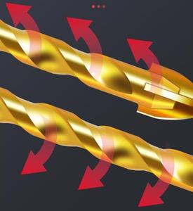 Extended Hexagonal Handle Alloy Ceramic Tile Drill <strong>Bit</strong> for Drilling <strong>Cross</strong> <strong>Thread</strong> Triangular Drill - Product Image 5