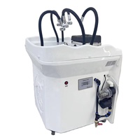 Shampooing détachable Mobile cheveux lavabo cheveux Spa shampooing bassin Thai 6D tête thérapie Portable shampooing lit