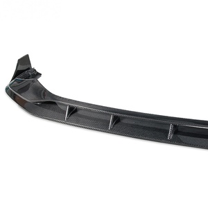 Divisor de Parachoques Delantero de Fibra de Carbono Seca de Alta Calidad con Acabado Brillante para Audi RS6 RS7 C8 <span class=keywords><strong>2019</strong></span>-2025 - Product Image 4