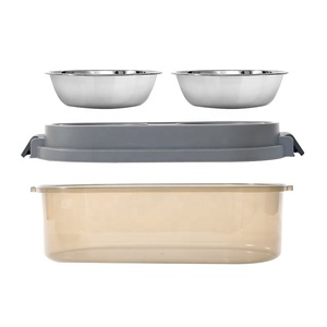 Elevated <strong>Dog</strong> <strong>Food</strong> Bowl Pet <strong>Food</strong> Storage <strong>Container</strong> - Product Image 3