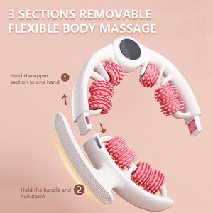 GORDON OEM rodillo anticelulítico de mano muestra gratis masajeador adelgazante Manual desmontable TPR rodillo de masaje de pantorrilla masajeador de piernas - Product Image 5
