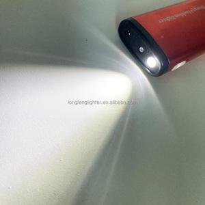 Khuyến mãi trong suốt Windproof có thể sạc lại nhẹ lớn butan món quà của bật lửa - Product Image 5