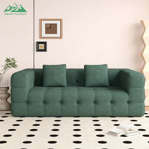 Sofa Ruang Tamu Modern Wayon dengan Desain Klasik, Dudukan Dalam Berlapis, Cocok untuk Apartemen - Product Image 6